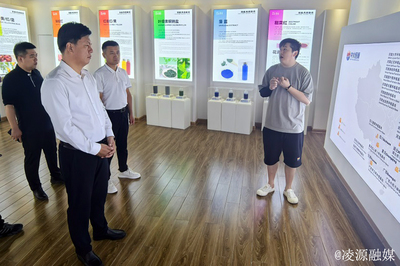 安海江率队赴河南中大恒源生物科技考察植物提取物研发